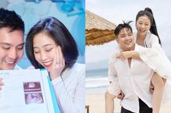 MC Liêu Hà Trinh xác nhận mang thai sau 2 tháng kết hôn