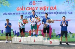 110 vận động viên tham gia giải Việt dã ngành điện lực