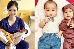 Mẹ sinh đôi chia sẻ cách kích sữa, bé 7 tháng tăng hơn 5kg