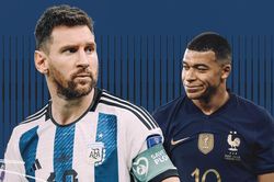 Thời khắc chuyển giao thế hệ giữa Messi và Mbappe