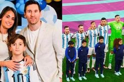 Con trai Messi viết thông điệp xúc động trước trận chung kết World Cup 2022