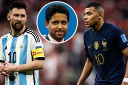 Chủ tịch PSG công khai ủng hộ Mbappe đánh bại Messi, vô địch World Cup 2022