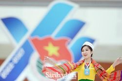 Hà Myo - cô gái Mường tại Đại hội Đoàn toàn quốc
