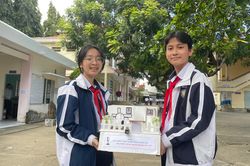 Học sinh lớp 9 sáng tạo nhà thông minh cho người khuyết tật