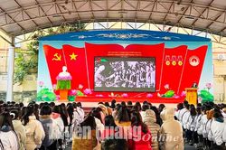 Các trường học tổ chức kỷ niệm ngày thành lập Quân đội nhân dân Việt Nam
