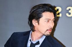 Tài tử Hyun Bin lịch lãm, nam tính dự họp báo ra mắt phim 'The Point Men'