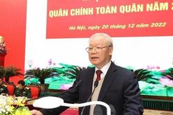 Tổng Bí thư Nguyễn Phú Trọng: duy trì chế độ sẵn sàng chiến đấu, nâng cao sức mạnh của Quân đội