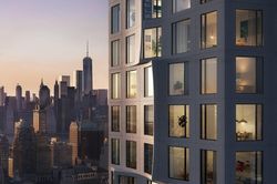 Tòa chung cư có bề mặt gợn sóng ở New York