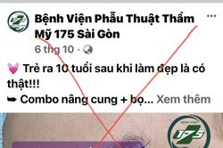 Cảnh báo mạo danh Bệnh viện Quân y 175 để trục lợi