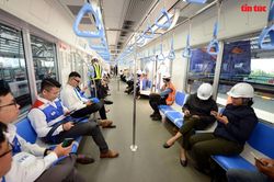 TP Hồ Chí Minh: Chạy thử nghiệm tàu metro Bến Thành – Suối Tiên