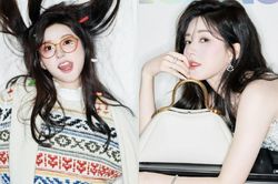Triệu Lộ Tư tiếp tục để lộ gương mặt kém thon gọn, khác 'một trời một vực' với ảnh trên bìa tạp chí