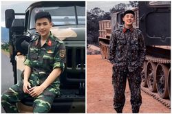 Loạt 'soái ca quân nhân' có góc nghiêng như idol Hàn Quốc