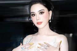 Bị netizen để ý đến nhẫn kim cương size to, Lâm Khánh Chi nói gì?