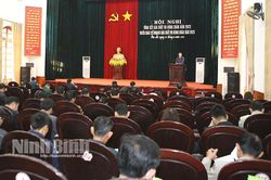 Yên Mô triển khai kế hoạch sản xuất vụ Đông xuân năm 2023