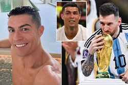 Ronaldo đăng bài lần đầu sau khi Messi vô địch World Cup
