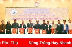 Liên đoàn Võ thuật tỉnh: Ra mắt và Liên hoan Võ thuật tỉnh lần thứ nhất năm 2022