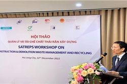 Quảng Ninh thúc đẩy tái chế chất thải xây dựng