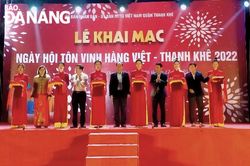 Quận Thanh Khê khai mạc ngày hội tôn vinh hàng Việt năm 2022