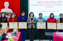 Tổng kết hoạt động Quỹ quay vòng hỗ trợ phụ nữ tỉnh năm 2022