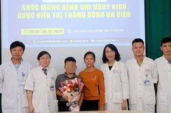 Kịp thời cứu sống cháu bé 10 tuổi bị nhiễm khuẩn huyết, suy đa tạng