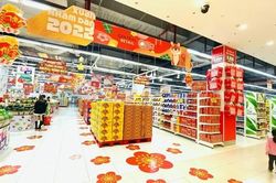 Chợ, siêu thị kéo dài thời gian bán hàng phục vụ tết