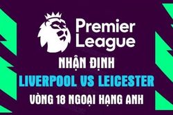Nhận định trận đấu giữa Liverpool vs Leicester, 03h00 ngày 31/12 - lịch thi đấu Ngoại hạng Anh vòng 18