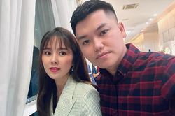 Lê Phương 'tan chảy' trước khoảnh khắc đầy ấm áp giữa chồng và con riêng