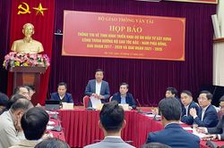 Bộ Giao thông vận tải Họp báo về dự án cao tốc Bắc Nam phía Đông