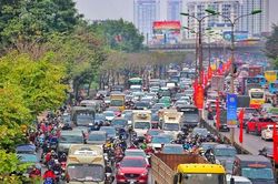 cửa ngõ Hà Nội và nhiều tuyến đường tắc nghẽn chiều cuối năm