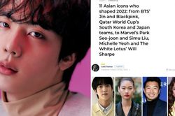 Jin BTS là người nổi tiếng Hàn Quốc có thứ hạng cao nhất trong '11 biểu tượng châu Á định hình năm 2022'