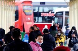 Chùm ảnh: Giao thông Hà Nội ngày đầu nghỉ Tết Dương lịch 2023
