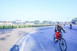 Hà Nội: Đường phố vắng vẻ, bình yên sáng mùng 1 Tết Dương lịch 2023