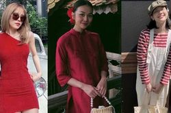 Mỹ nhân Việt 'lên đồ'' rực rỡ đón Tết Dương lịch