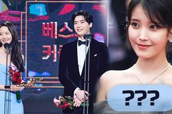 Ngại ngùng nhất lễ trao giải MBC: Lee Jong Suk lỡ lời gọi Yoona là vợ, fan rần rần đòi công bằng cho IU