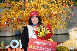 Các chuyến bay Vietjet cùng du khách tưng bừng đón chào năm mới 2023