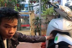 Vừa trộm xe máy ở chung cư mini thì bị chủ phương tiện phát hiện