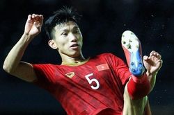 Văn Hậu đá chính trước Myanmar