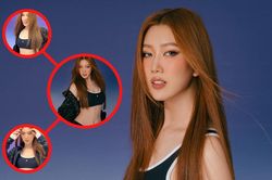 Hậu trường 'sống ảo' của Thúy Ngân: Thần thái 'vạn người mê', body săn chắc trông thấy