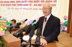 Tổng Bí thư Nguyễn Phú Trọng: 'Việt Nam là điểm sáng trong bức tranh nhiều màu xám của kinh tế toàn cầu'