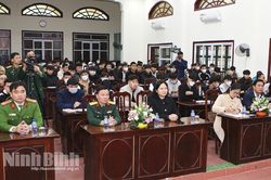 Khai giảng lớp Bồi dưỡng nhận thức về Đảng cho thanh niên ưu tú lên đường nhập ngũ năm 2023