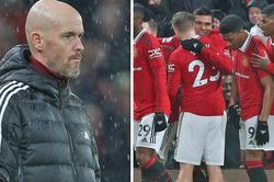 Van de Beek rời sân trong nước mắt ở lần hiếm hoi đá chính