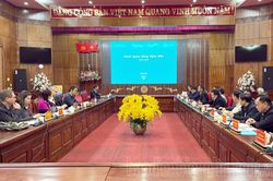 Chủ tịch UBND tỉnh Lê Thành Đô làm việc với đoàn công tác của Cơ quan phát triển Pháp (AFD)