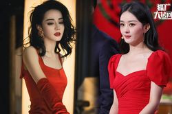 Học Địch Lệ Nhiệt Ba diện đồ đỏ đầu năm, Triệu Lệ Dĩnh lộ khuyết điểm nhưng vẫn được khen