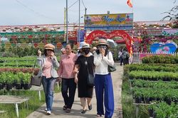 Có gì hấp dẫn tại hội hoa xuân gắn tuần lễ du lịch ở 'thủ phủ' hoa miền Tây năm nay?