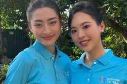 Sao Việt: Hoa hậu Lương Thùy Linh đọ dáng cùng Trịnh Thùy Linh, Phương Nga thần thái sang chảnh, Khả Ngân cuốn hút