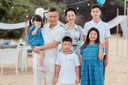 Mối quan hệ giữa ông xã Jennifer Phạm và con riêng của vợ
