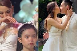 Sao nữ Vbiz công khai có con riêng 9 tuổi ngay tại đám cưới: Đang mang thai lần 2, thái độ của nhà chồng gây bất ngờ