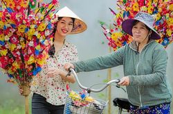 Sắc Xuân làng hoa giấy Thanh Tiên
