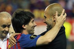 Guardiola: Tôi có Messi ở Barca nên mọi việc thuận lợi hơn