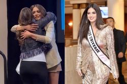 Xúc động khoảnh khắc Harnaaz Sandhu nghẹn ngào ôm chặt Miss Universe 2020: Vài ngày là hết nhiệm kỳ